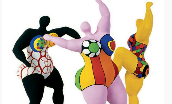 Niki De Saint Phalle, Les Trois Grâces, 1994