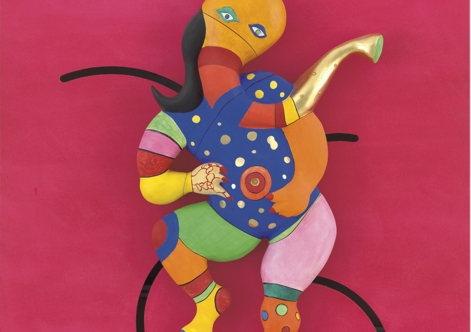 Niki De Sa Phalle Atelier 17 Juillet Enfant