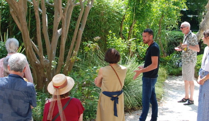 Visite guidée des jardins